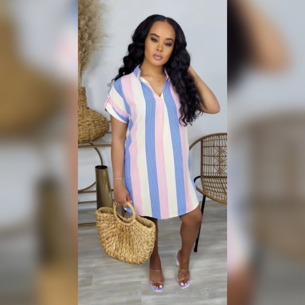 Steph Shirt dress