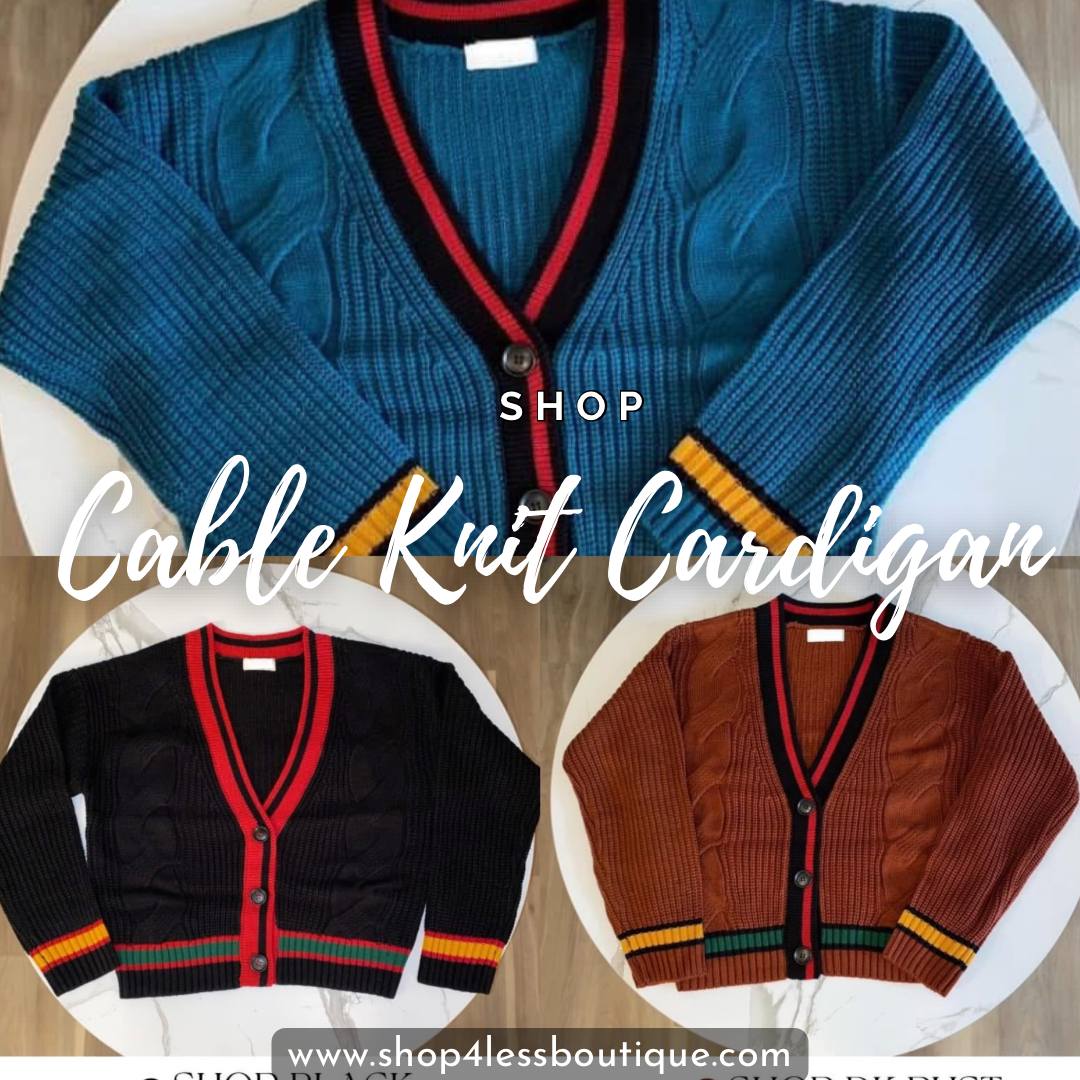 Cable Knit Cardigan