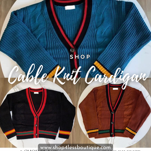 Cable Knit Cardigan