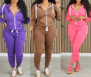 Cozy Fleece Hoodie Set