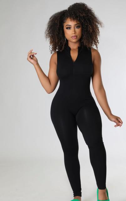 Ribbed Cat Suit