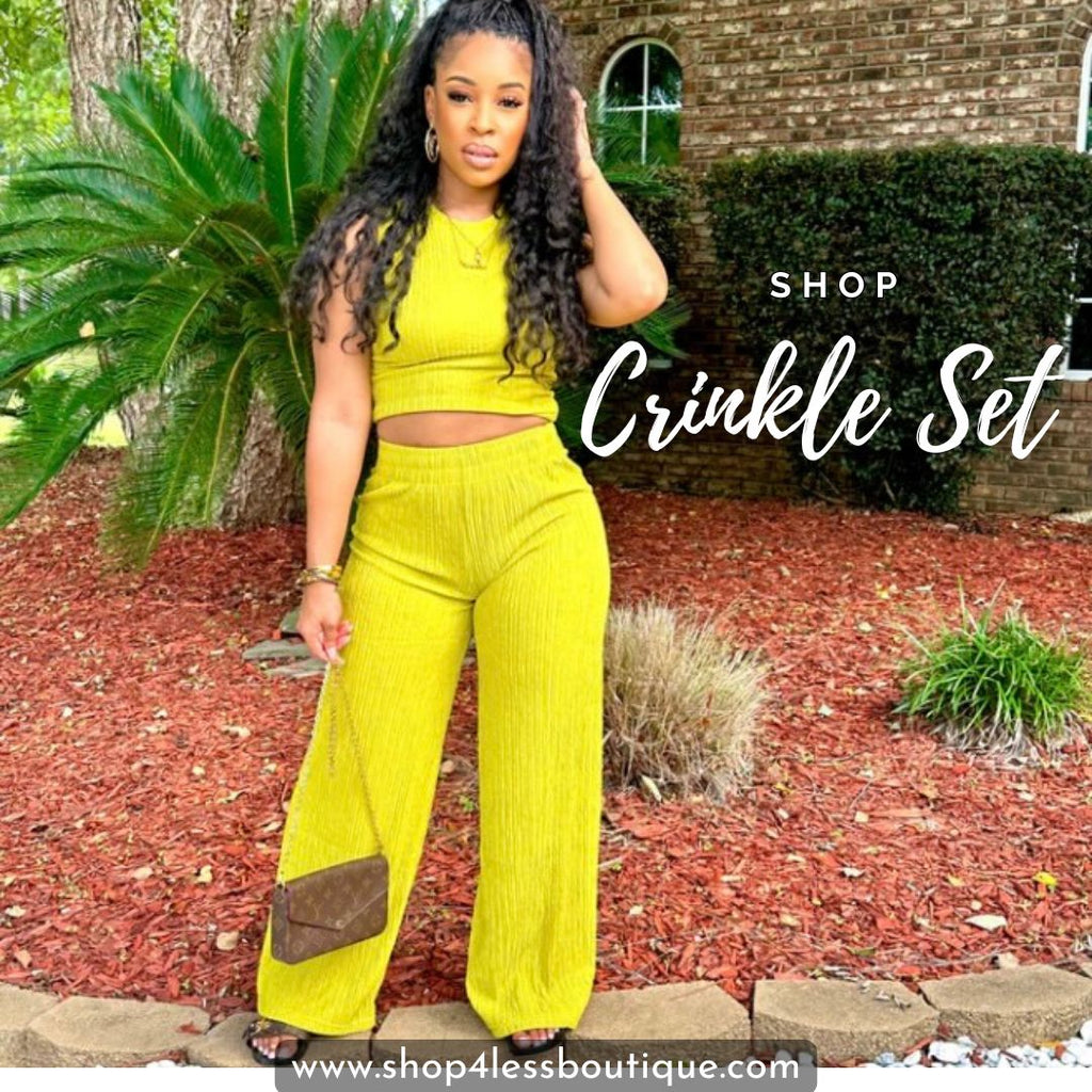 Crinkled Set