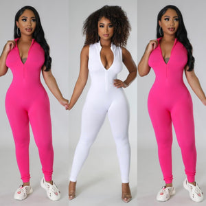 Ribbed Cat Suit