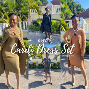 Cardi Dress Set